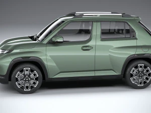 Hyundai Casper 2025 3D Model