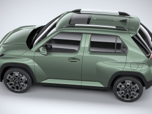 Hyundai Casper 2025 Modello 3D