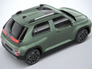 Hyundai Casper 2025 3D Model