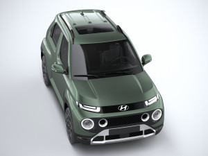 Hyundai Casper 2025 Modello 3D