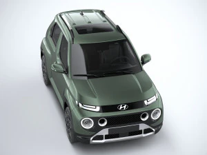 Hyundai Casper 2025 3D Model