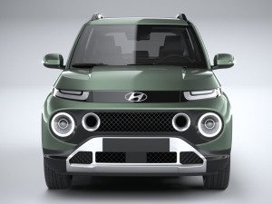 Hyundai Casper 2025 Modello 3D
