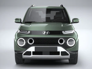 Hyundai Casper 2025 3D Model