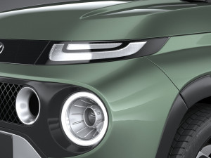 Hyundai Casper 2025 Modello 3D