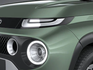 Hyundai Casper 2025 3D Model