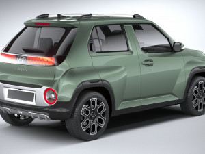 Hyundai Casper 2025 Modello 3D