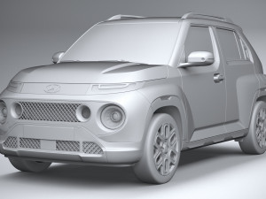 Hyundai Casper 2025 Modello 3D