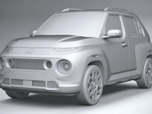 Hyundai Casper 2025 3D Model