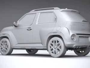Hyundai Casper 2025 3D Model
