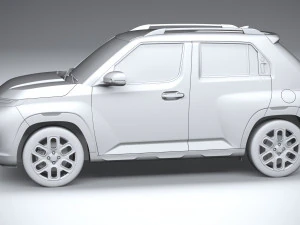 Hyundai Casper 2025 3D Model