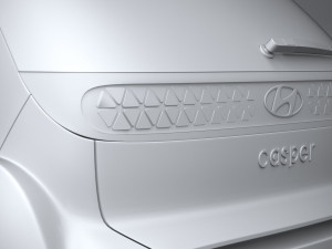 Hyundai Casper 2025 Modello 3D