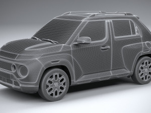 Hyundai Casper 2025 Modello 3D
