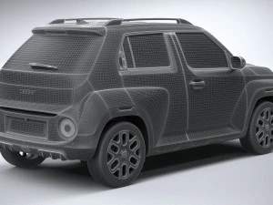 Hyundai Casper 2025 3D Model