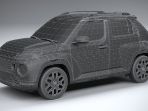 Hyundai Casper 2025 Modello 3D