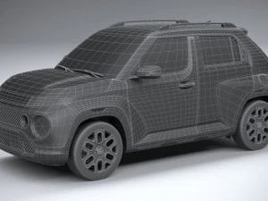 Hyundai Casper 2025 3D Model