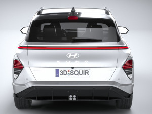 Hyundai Kona Electric N-Line 2024 3D Model