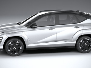 Hyundai Kona Electric N-Line 2024 3D Model