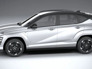 Hyundai Kona Electric N-Line 2024 3D Model