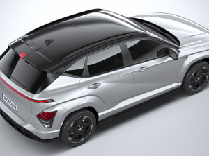 Hyundai Kona Electric N-Line 2024 3D Model