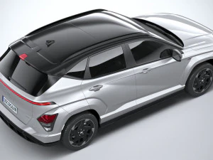Hyundai Kona Electric N-Line 2024 3D Model