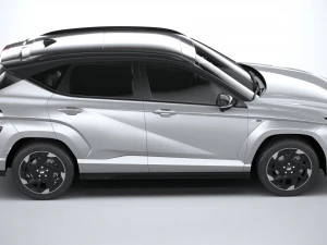 Hyundai Kona Electric N-Line 2024 3D Model