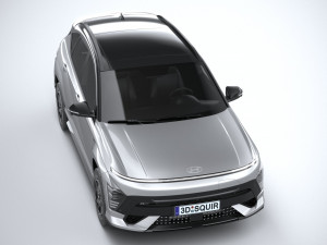 Hyundai Kona Electric N-Line 2024 3D Model