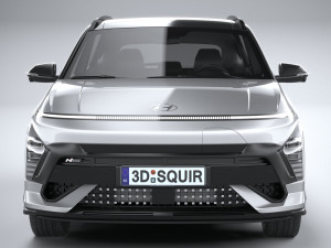 Hyundai Kona Electric N-Line 2024 3D Model