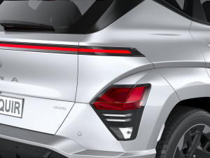 Hyundai Kona Electric N-Line 2024 3D Model