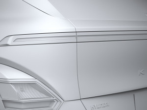 Hyundai Kona Electric N-Line 2024 3D Model