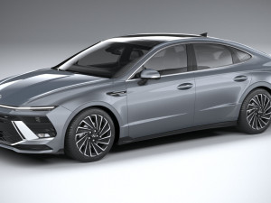 Hyundai Sonata 2024 3D Model