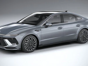 Hyundai Sonata 2024 Model 3D