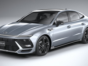 Hyundai Sonata N-Line 2024 3D Model