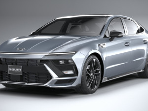 Hyundai Sonata N-Line 2024 3D Model