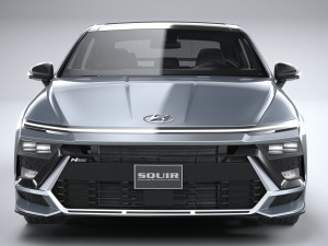 Hyundai Sonata N-Line 2024 3D Model