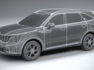 Kia Sorento 2024 3D Модель