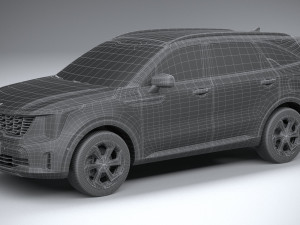 Kia Sorento 2024 3D Модель