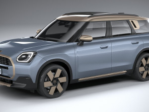 Mini Countryman 2025 3D Model