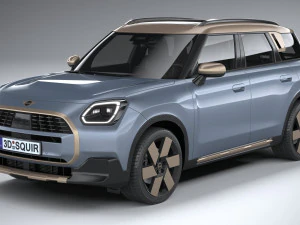 Mini Countryman 2025 3D Model