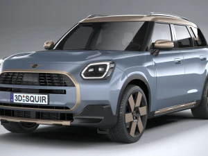 Mini Countryman 2025 3D Model
