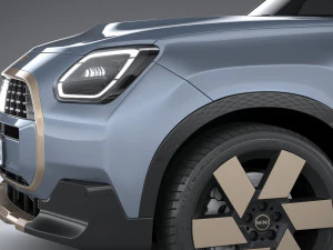 Mini Countryman 2025 3D Model