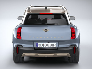 Mini Countryman 2025 Modelo 3D