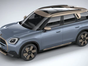Mini Countryman 2025 3D Model