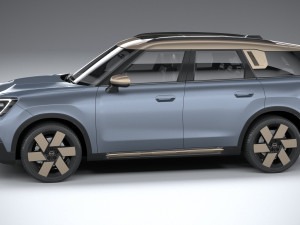 Mini Countryman 2025 Modelo 3D