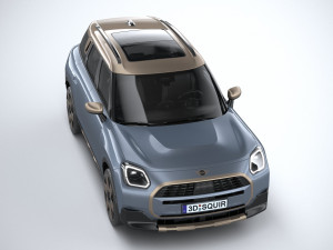 Mini Countryman 2025 Modelo 3D