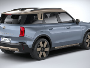 Mini Countryman 2025 Modelo 3D