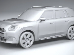 Mini Countryman 2025 3D Model