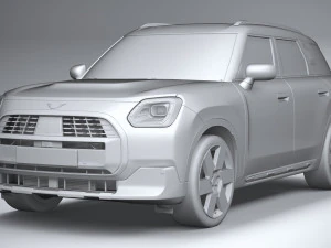 Mini Countryman 2025 3D Model