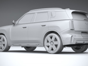 Mini Countryman 2025 Modelo 3D