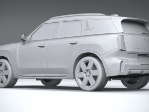 Mini Countryman 2025 3D Model
