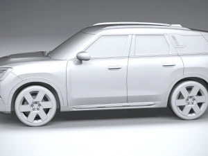 Mini Countryman 2025 3D Model